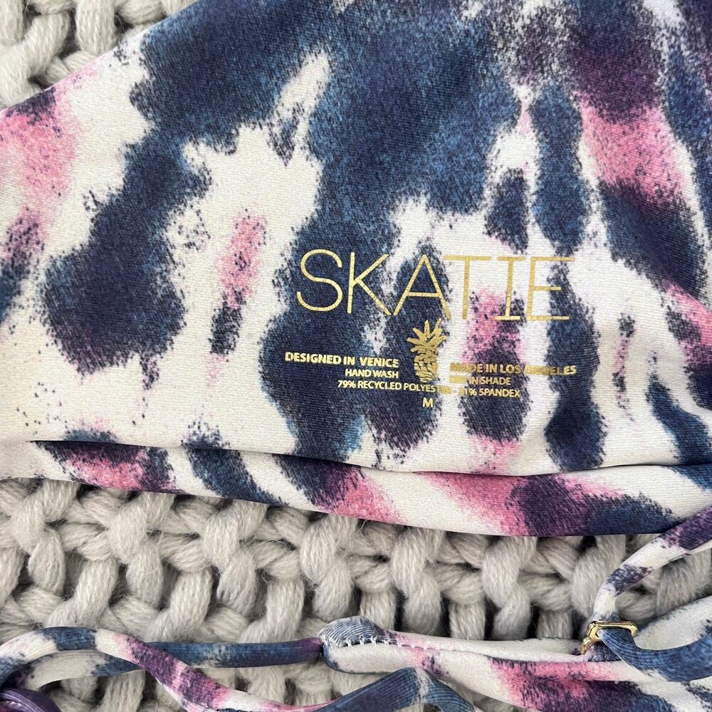 Skatie• ‘Sarah’ Bikini Top in COACHELLA Tie Dye - Picture 8 of 10